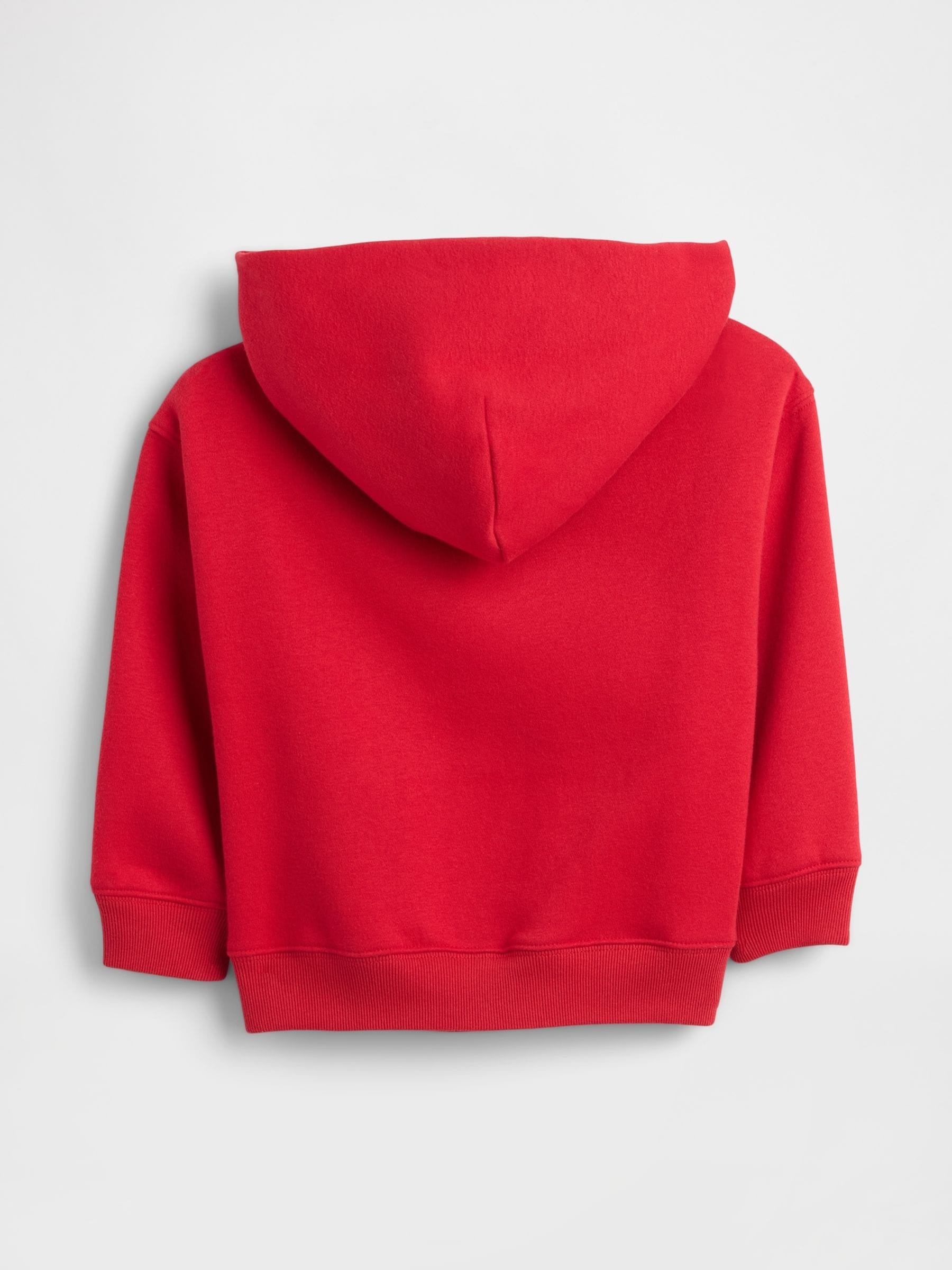 Rood - Gap Brannan Bear logo hoodie (6mnd -5jr) (6mnd -5jr)