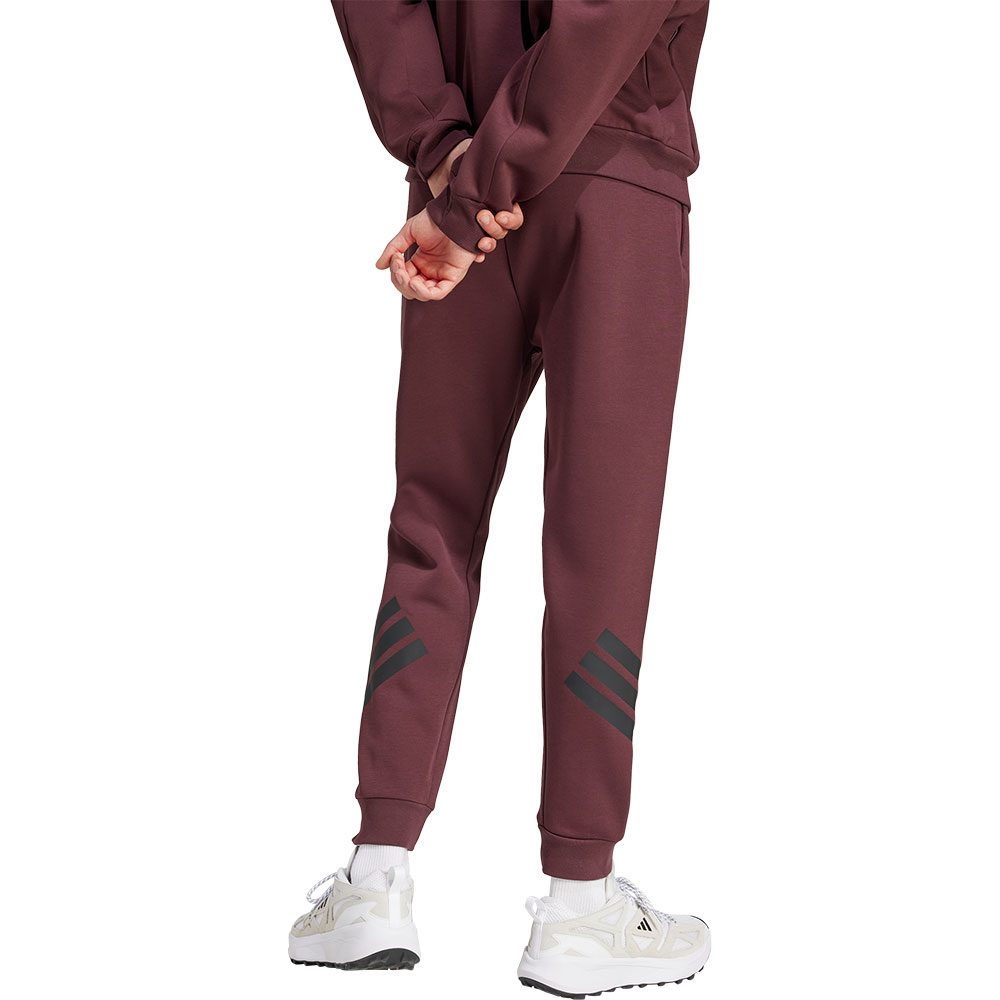 adidas Future Icons 3-Streifen Hose Herren aurora ruby