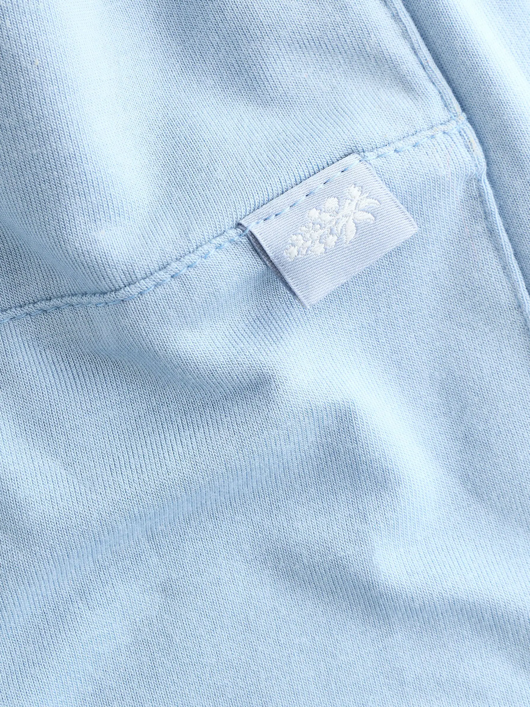 Blauw - Laura Ashley - Modal kamerjas met kanten afwerking