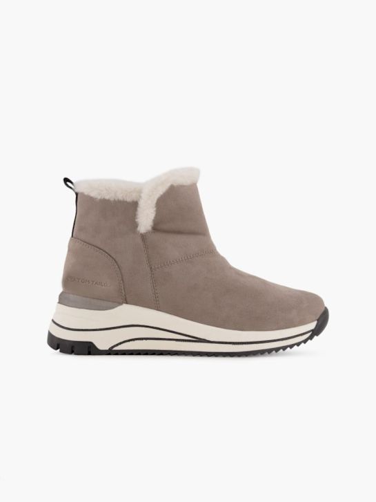 TOM TAILOR Winterstiefel Taupe