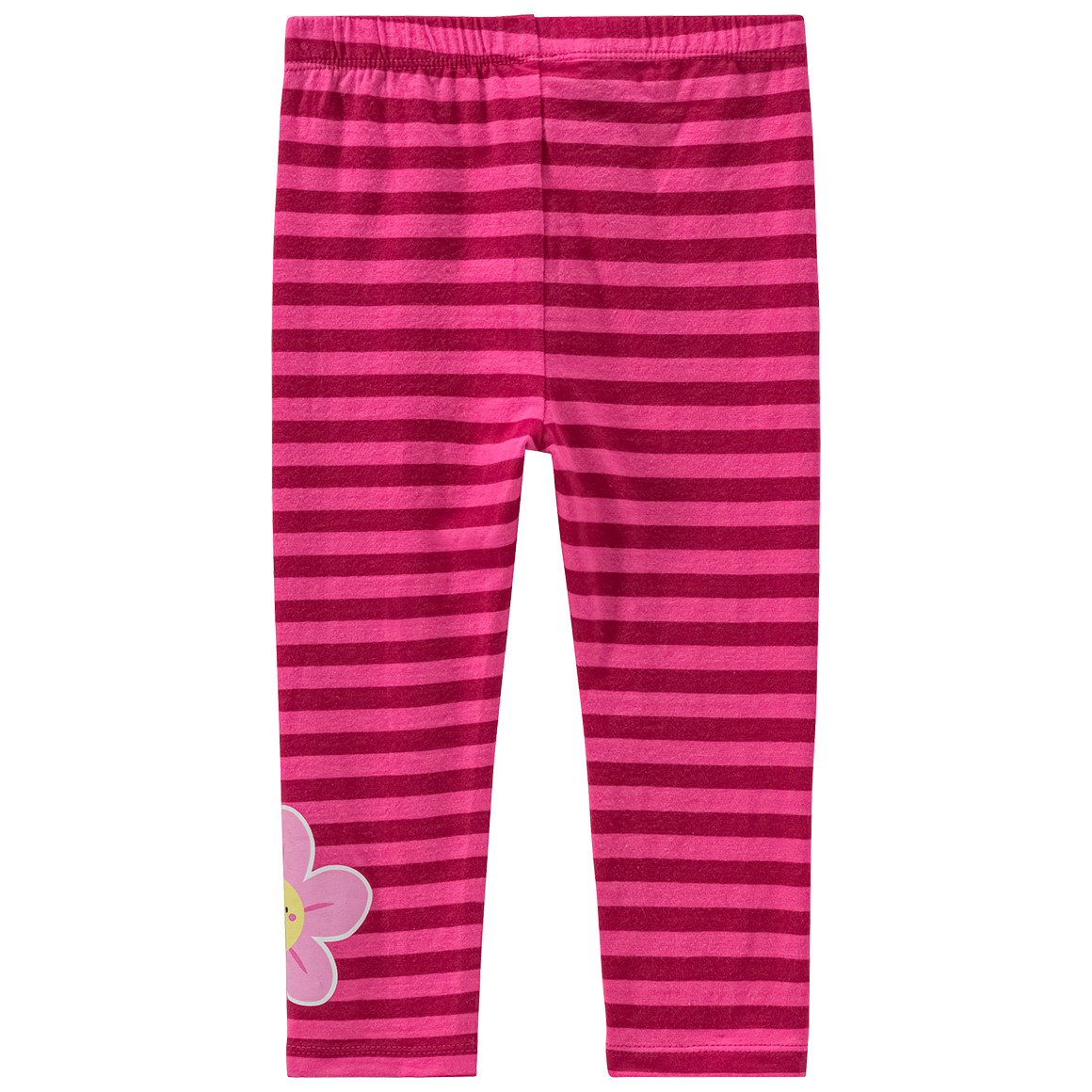 Topomini Baby Leggings im Streifen-Look pink / dunkelpink