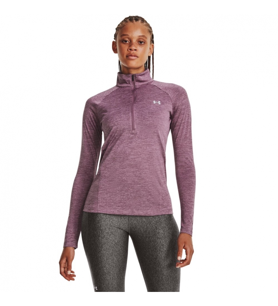 Camiseta Under Armour Tech com zíper até a metade