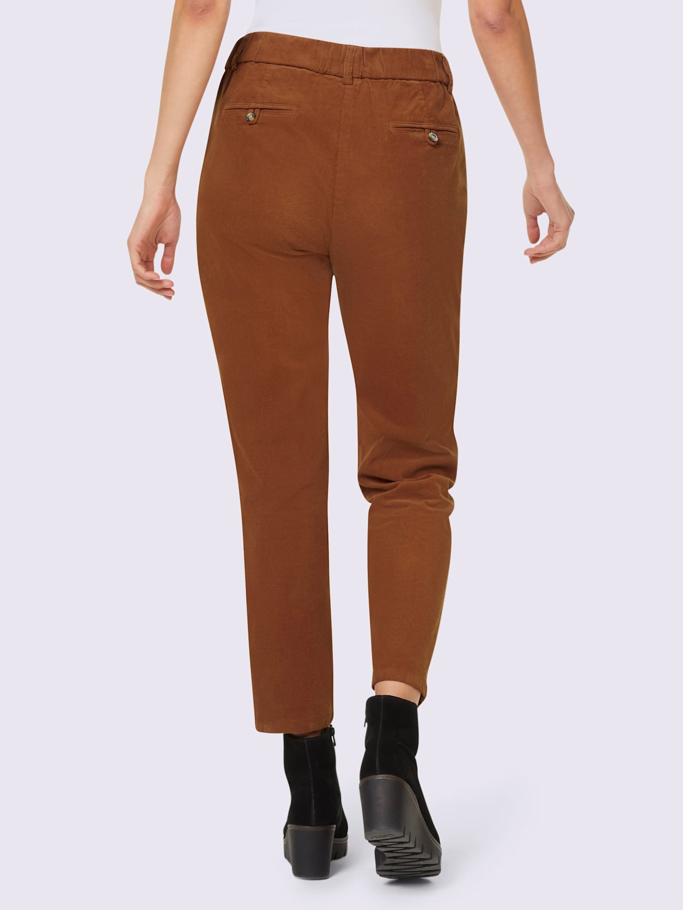 Pantalon en velours côtelé qualité micro-mousse douce