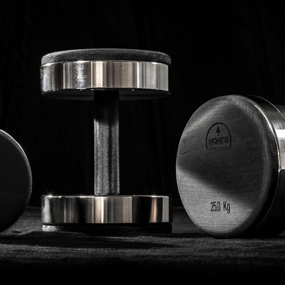 NOHRD Rack DumbBells All Black