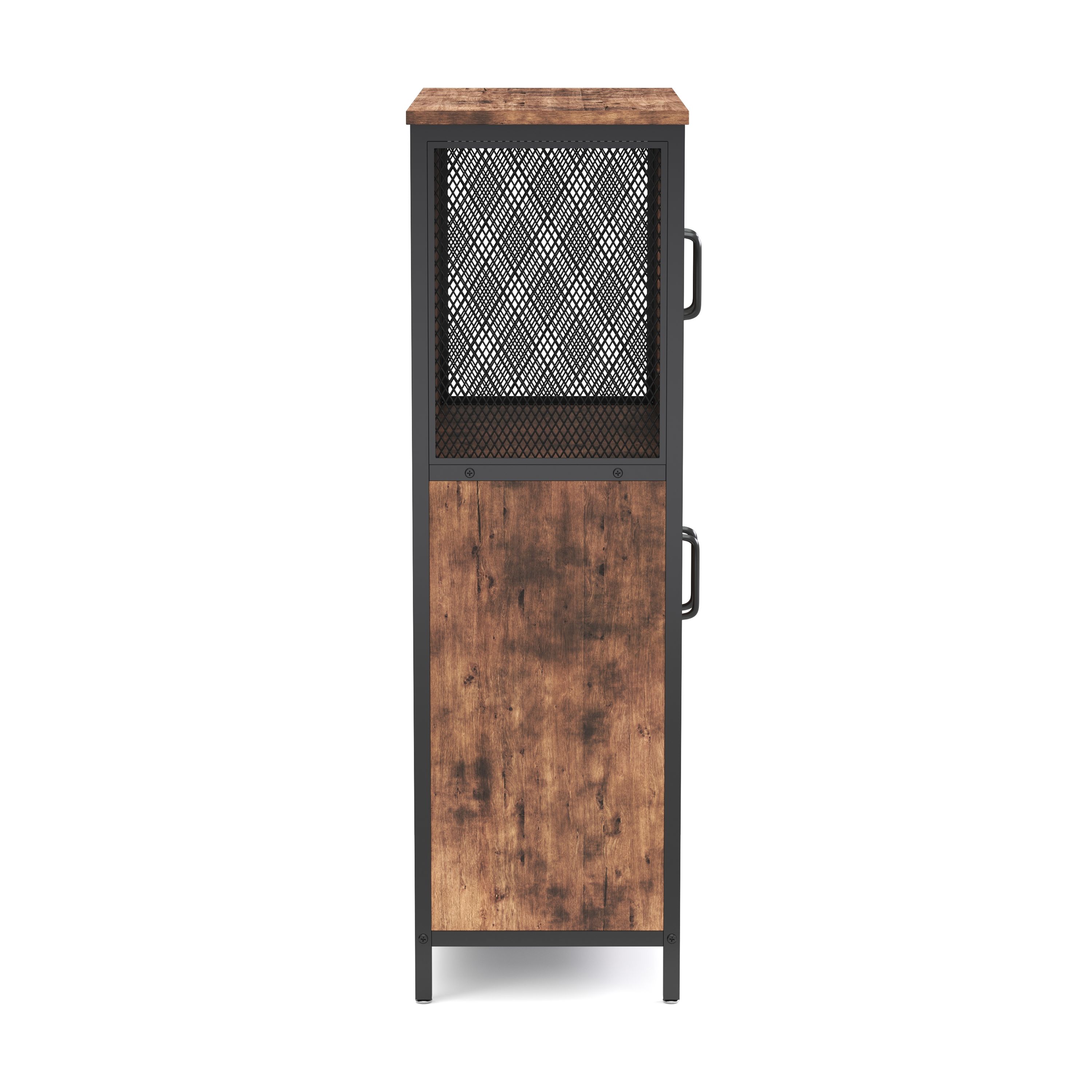 Schrank Vitrine Vintage BONITA 60 x 108 cm