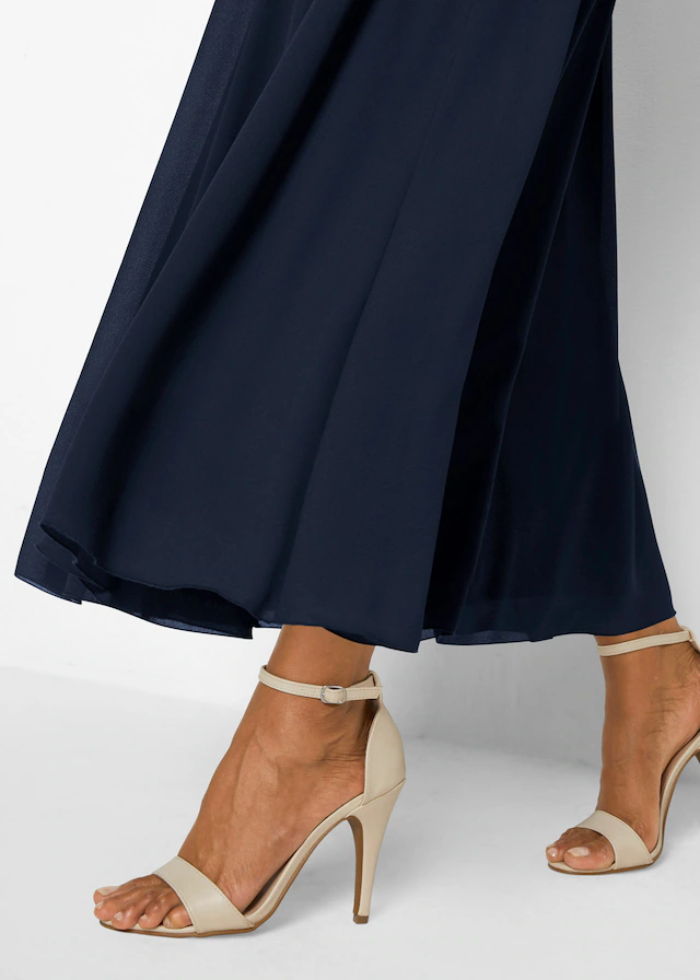 bonprix Maxikleid »Maxikleid mit Spitze« Maxikleid mit Spitze