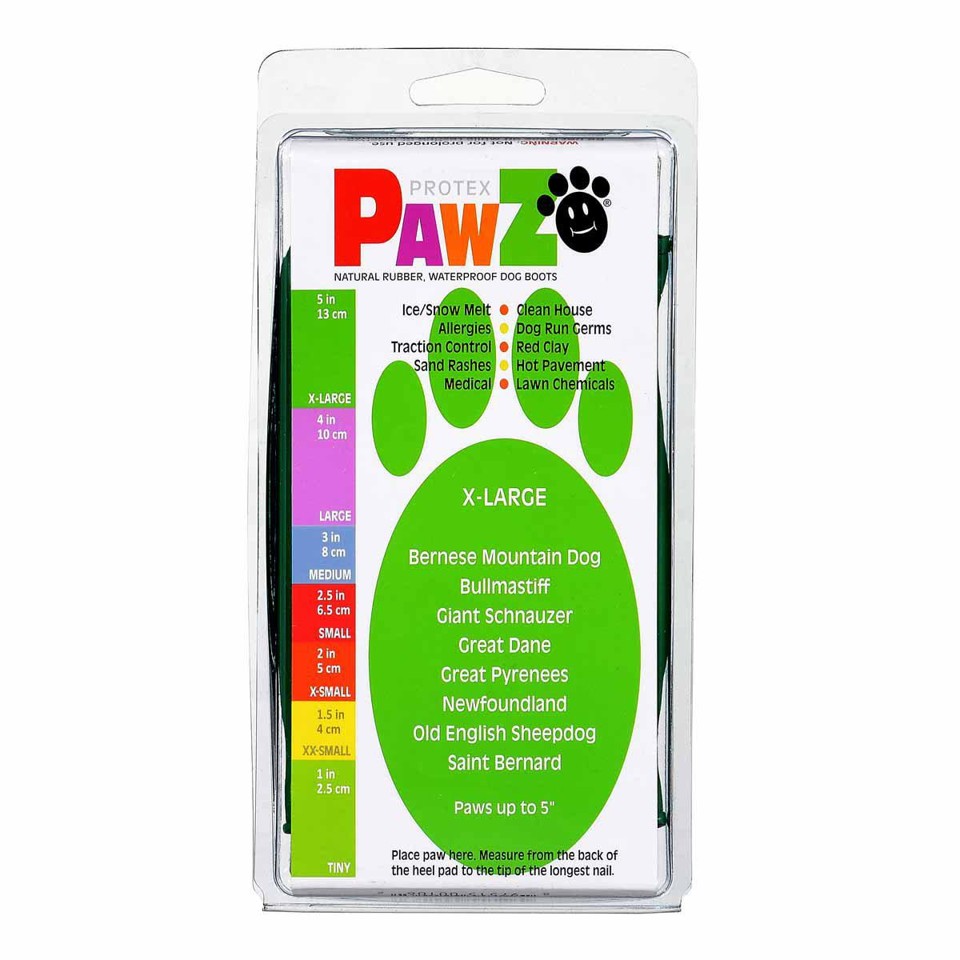PAWZ - Hundesko Xl - Grøn