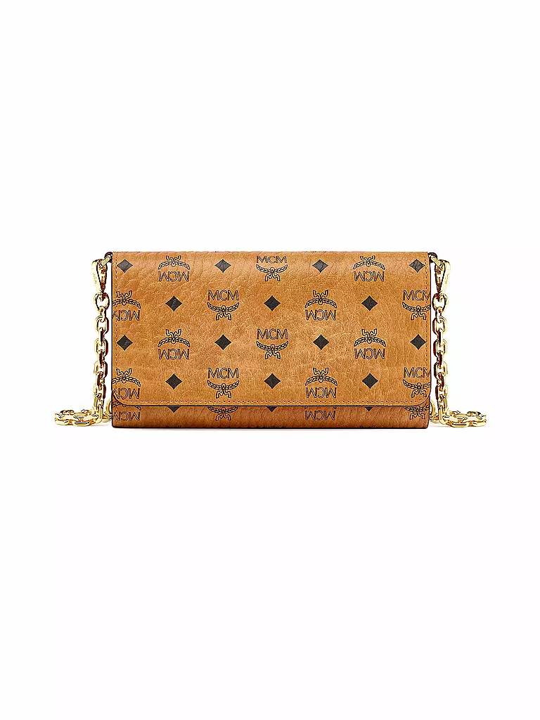 MCM Handytasche mit Kartenetui Visetos  braun