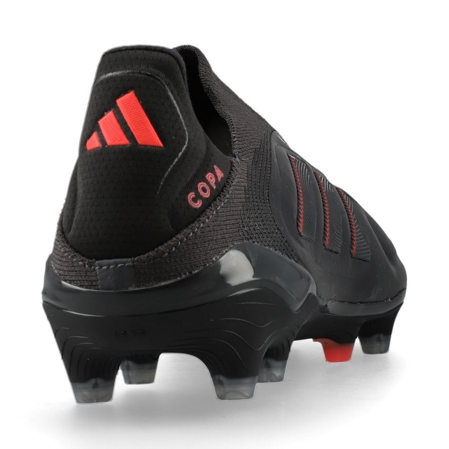 adidas Copa Pure Elite III Laceless FG Stealth Victory - Noir/Gris/Lucid Red