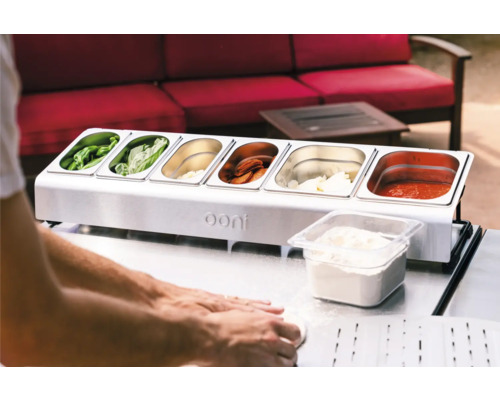 Ooni Pizza Topping Station Roestvrij Staal