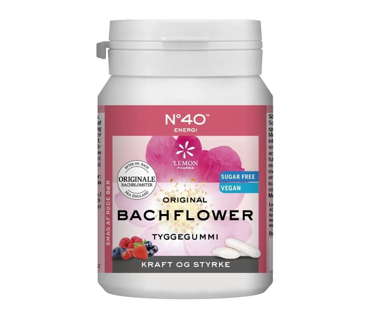 Bachblomster tyggegummi Energi - 60 g