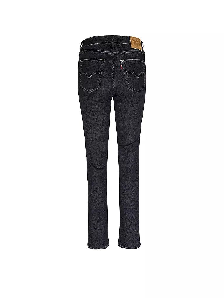 LEVI'S® Highwaist Jeans Straight Fit 724 dunkelblau