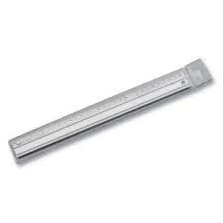 Folia Aluminiumlineal 40cm m. Anti-Rutschbeschichtung