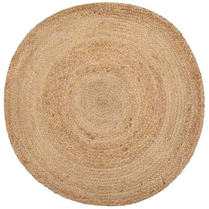 Prénatal vloerkleed rond jute naturel