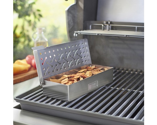 Weber Smoker Box Universeel RVS Zilver