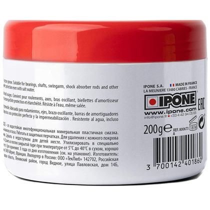 Graisse Ipone CARELINE WATERPROOF GREASE 200 GR Universel