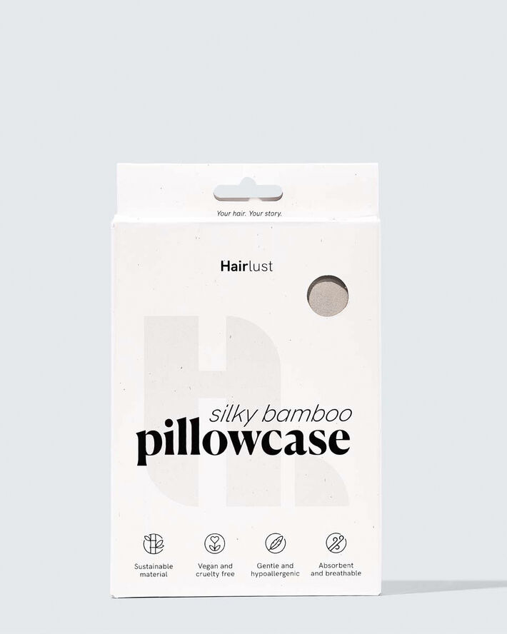 Hairlust Silky Bamboo Pillowcase Champagne 60x63/70cm
