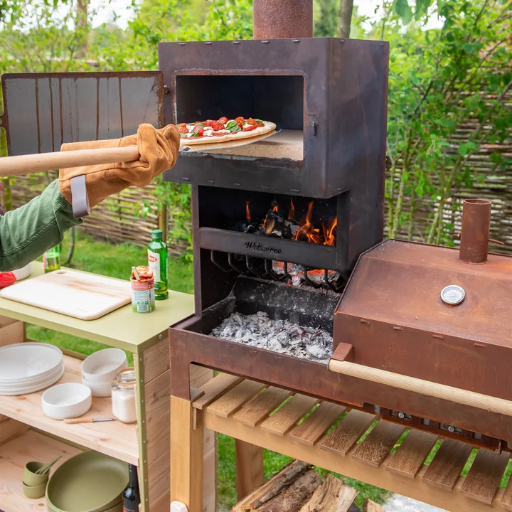 Weltevree - Outdoor Stahlofen XL, rostbraun