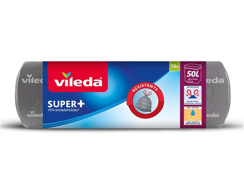 SACOS VILEDA DE LIXO ECOBAG STYLE FF 50L 10UN