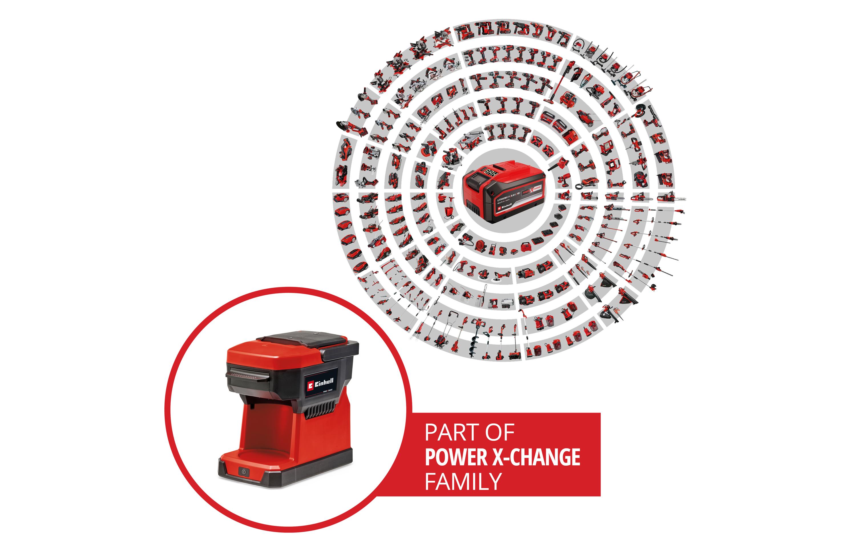 Filterkaffeemaschine TE-CF 18 Li-Solo Rot18 V Power X-Change Akku-Kaffeemaschine