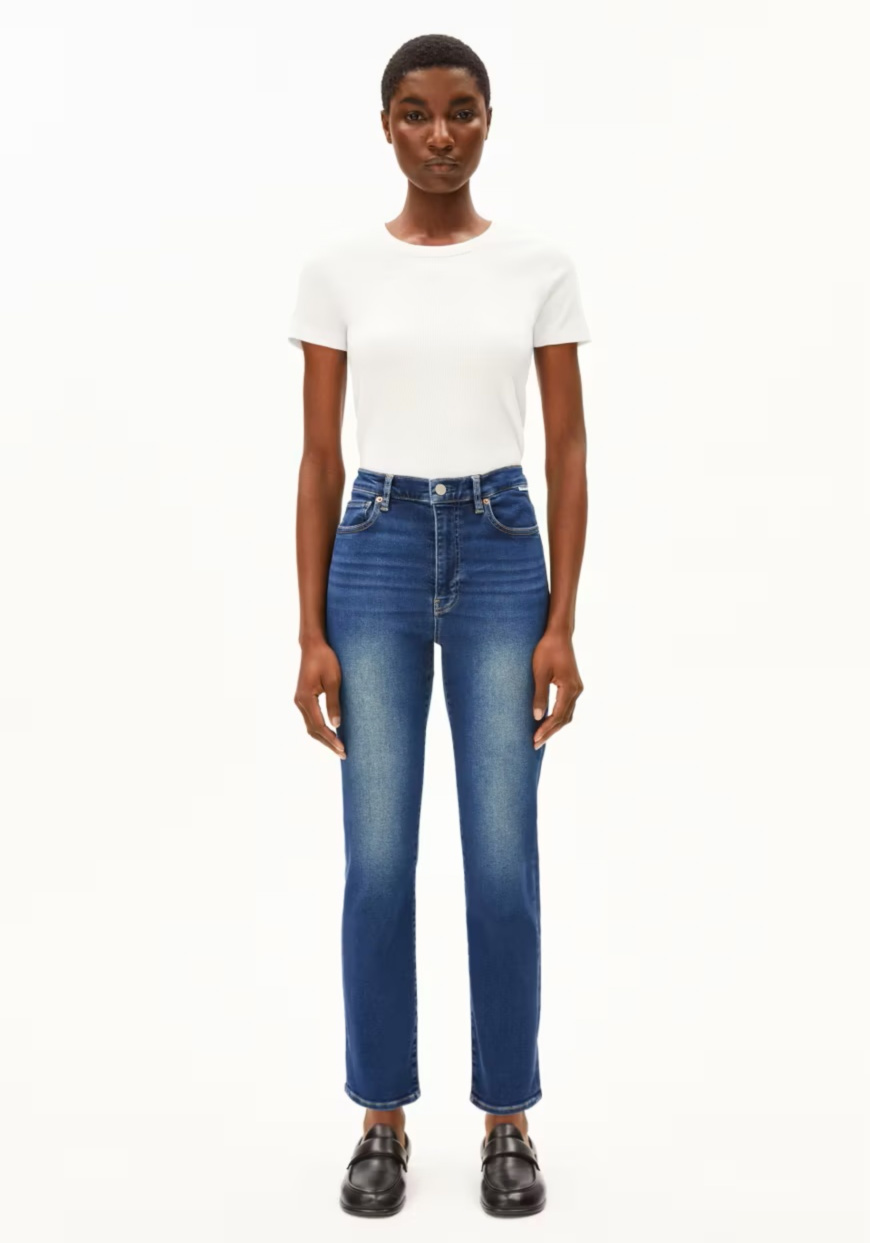 Armedangels Damen-Jeans Lejaani Dk Indigo