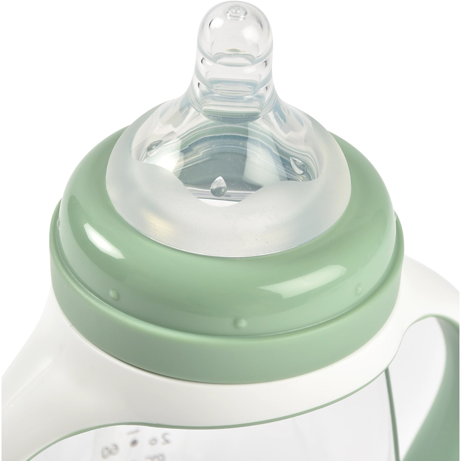 BEABA® Trinklernflasche 2 in 1, 210 ml - salbeigrün
