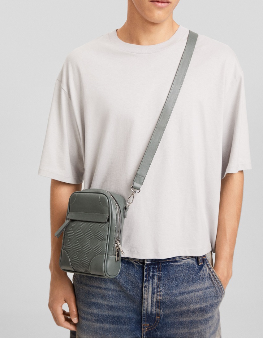 Bolsa transversal retangular