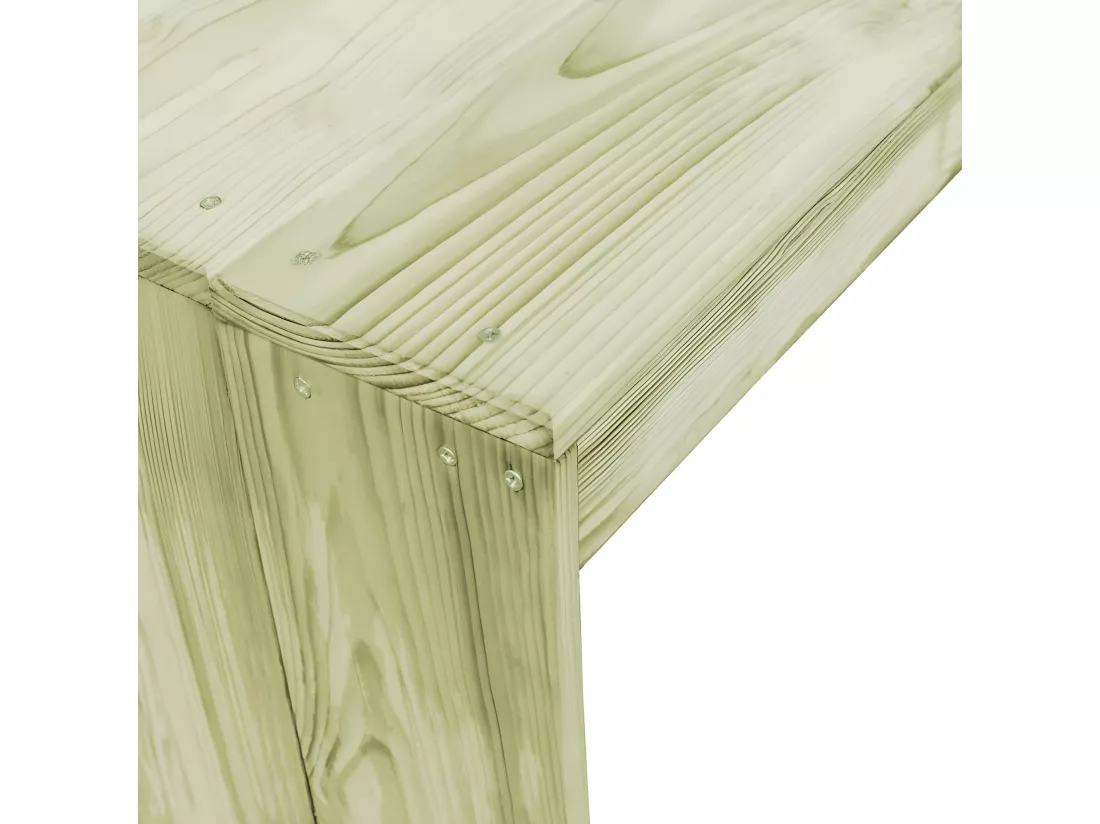 Prolenta Premium - Table de bar 170x60x110 cm Pin imprégné
