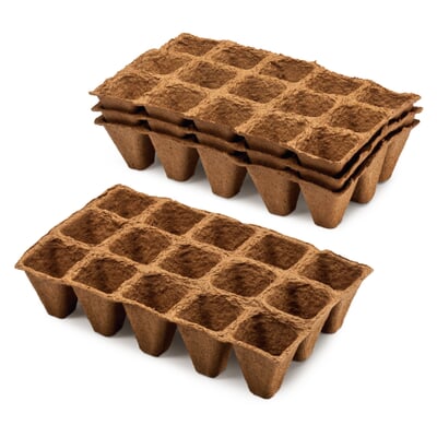 Aussaatplatten Holzfaser