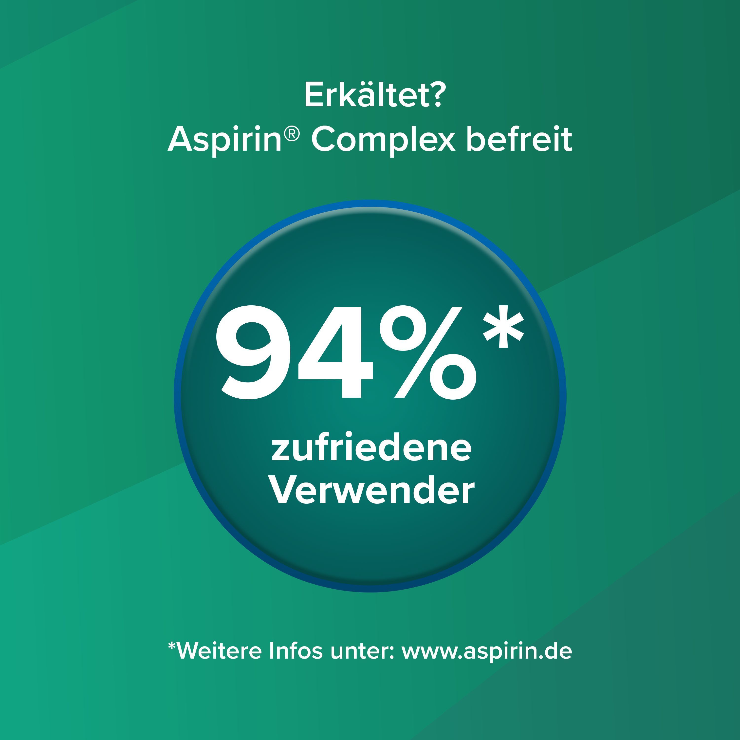 ASPIRIN® Complex Granulat