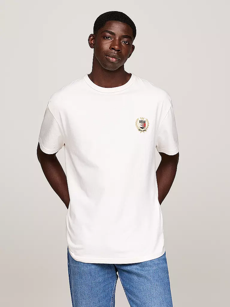 TOMMY JEANS T-Shirt weiss