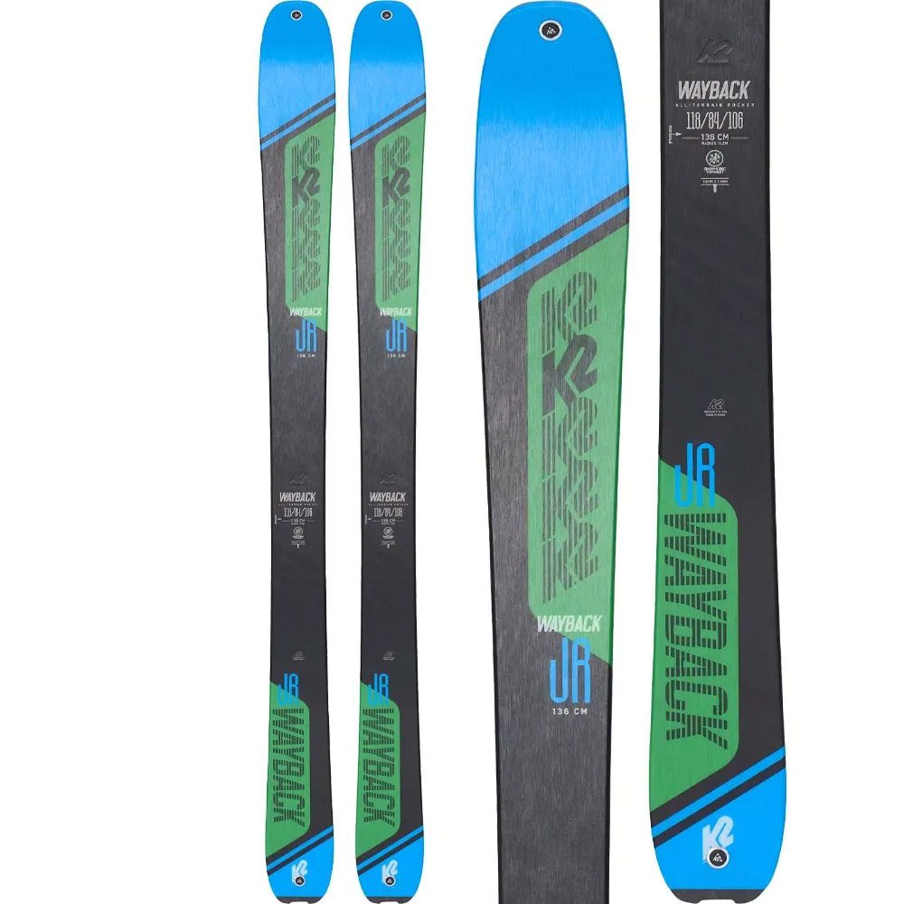 K2 Wayback JR 22/23 Tourenski Komplettset Kinder & Marker Bindung & Fell