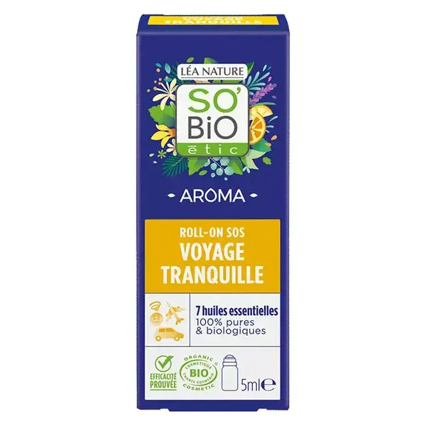 So'Bio Étic Roll-On SOS Enjoo de Movimento Orgânico 5ml