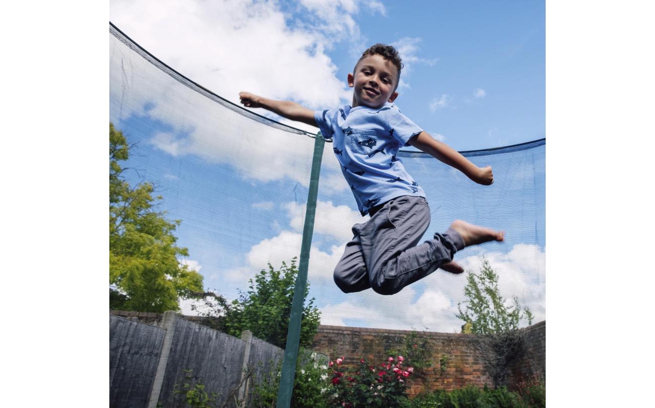 Trampoline 244cm met veiligheidsnet