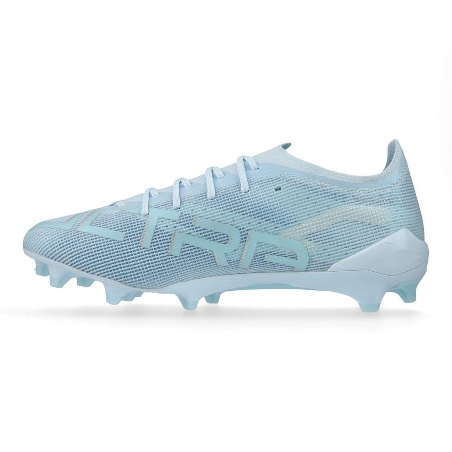 PUMA Ultra 5 Ultimate FG Light Up - Icy Blue/Blanc/Turquoise Femme ÉDITION LIMITÉE