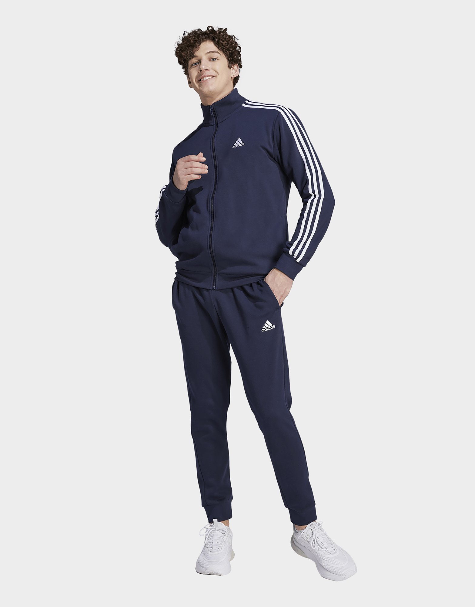 adidas Survêtement à 3 bandes en molleton Basic