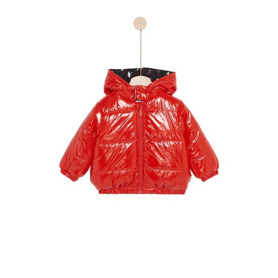 Tweet Cargo Doudoune   Rouge Fire        de               Nano & nanette