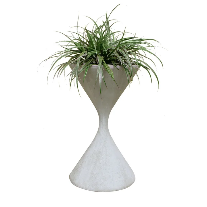 Eternit - Spindel Pflanzentopf, Ø 37 x 60 cm, naturgrau