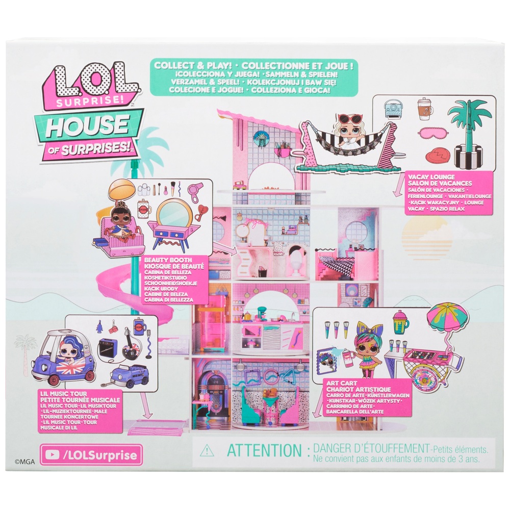 LOL Surprise! Möbel-Spielset „Lil Music Tour“ mit Cheeky Babe Puppe und 8 Überraschungen