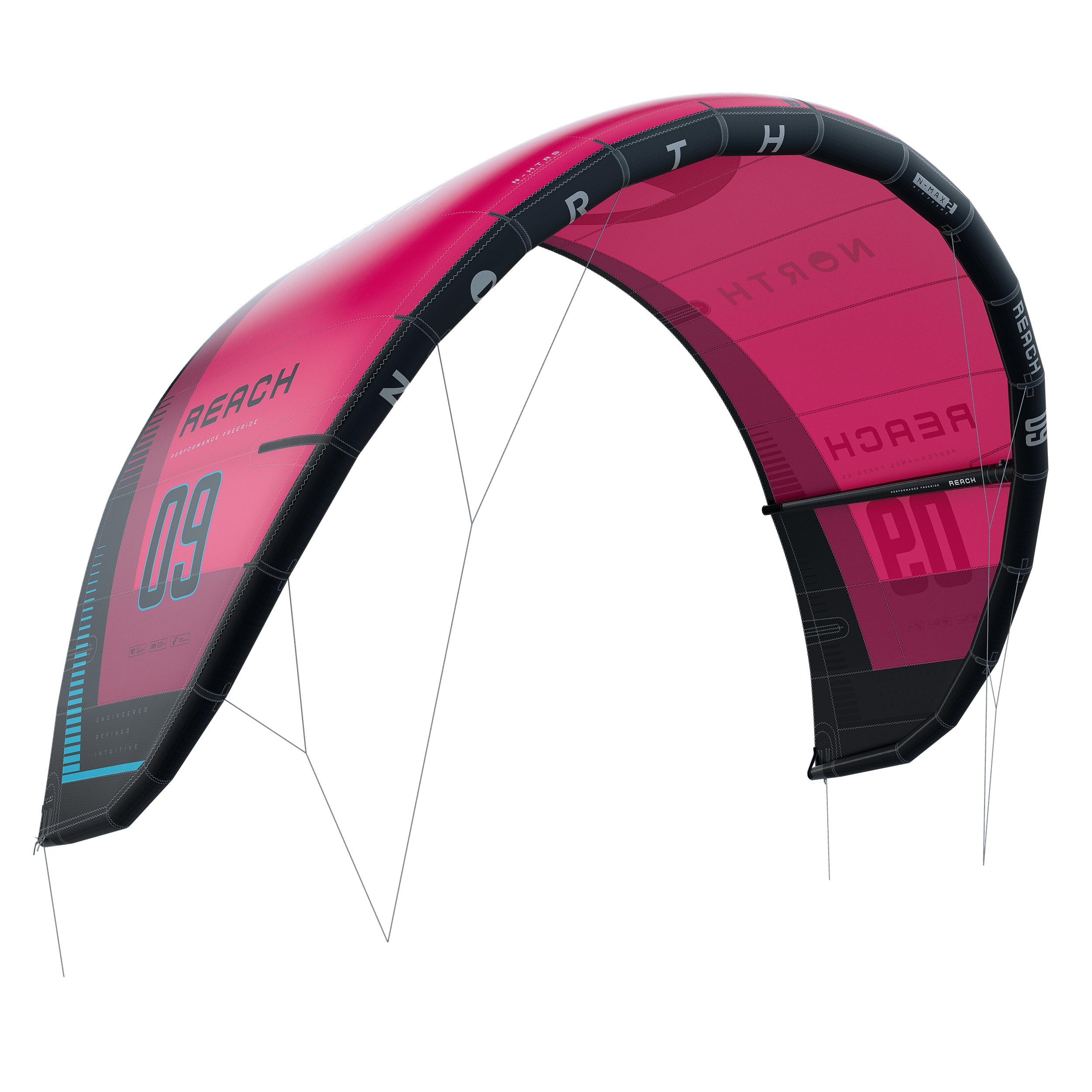 North kiteboarding Reach 2025 nue 6 m²