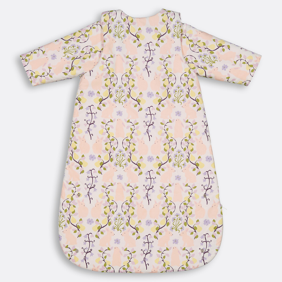 LA REDOUTE INTERIEURS<br>Saco de dormir de inverno em algodão e veludo, Petits Lapins