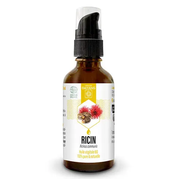 Dayang Aromathérapie Huile Végétale Vierge Ricin Bio 50ml