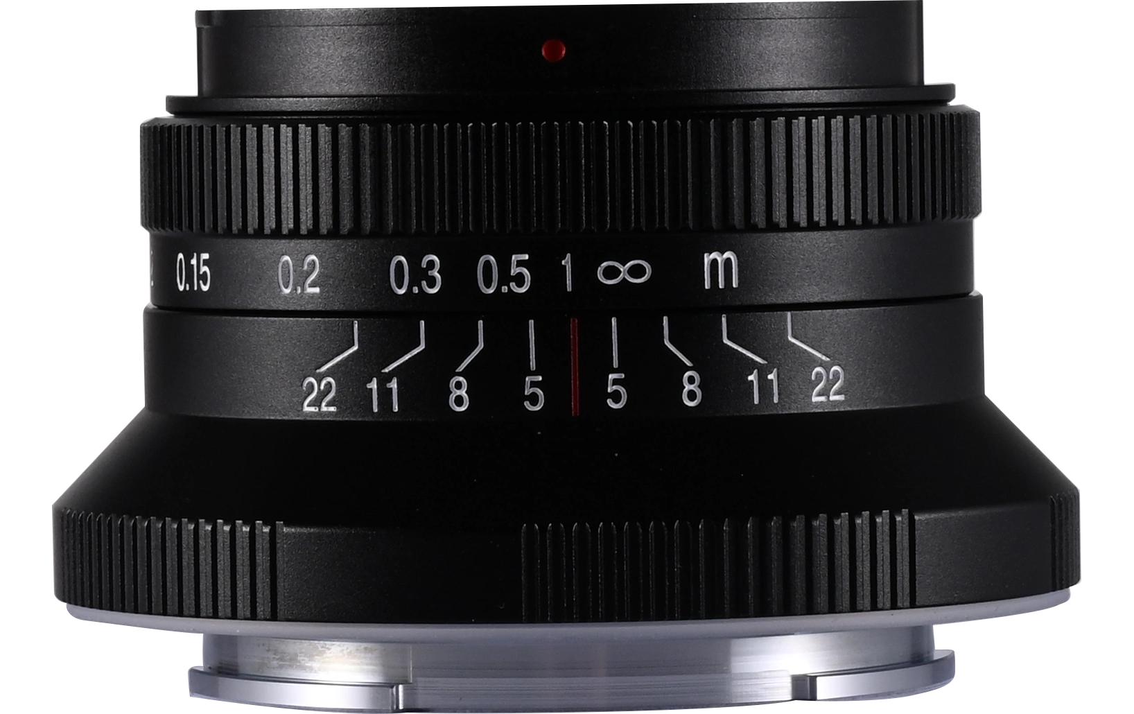 Festbrennweite 15 mm F/5 Cookie FF – Sony E-Mount<br>Kompaktes Pancake-Objektiv für die Alltagsfotografie