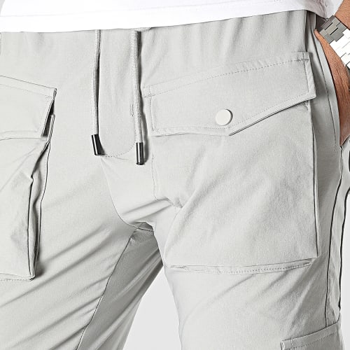 Pantalon Cargo Gris