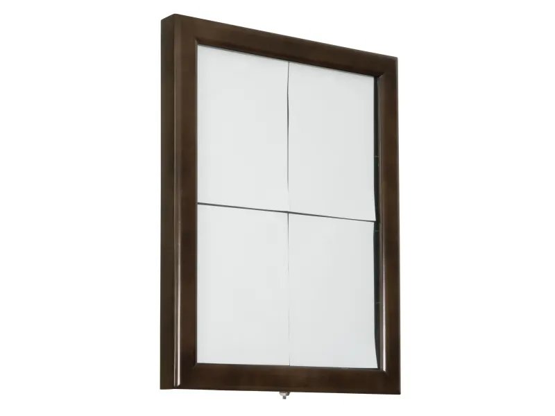 Securit® CLASSIC informationsdisplay i mørkebrun
