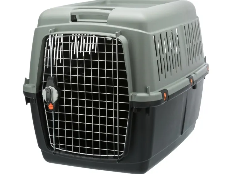 [OUTLET] - Trixie Be Eco Giona 4 transport box, S–M: 50x51x70 cm, grå/grå-grøn