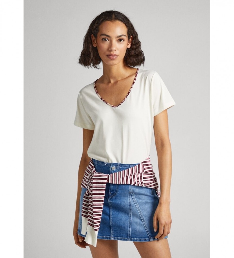 Camiseta Pepe Jeans Becca, branca