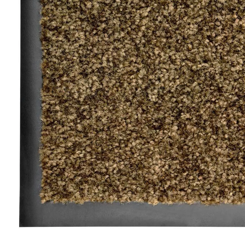 vidaXL - Mat - Bruin - Stof - 90 x 120 cm