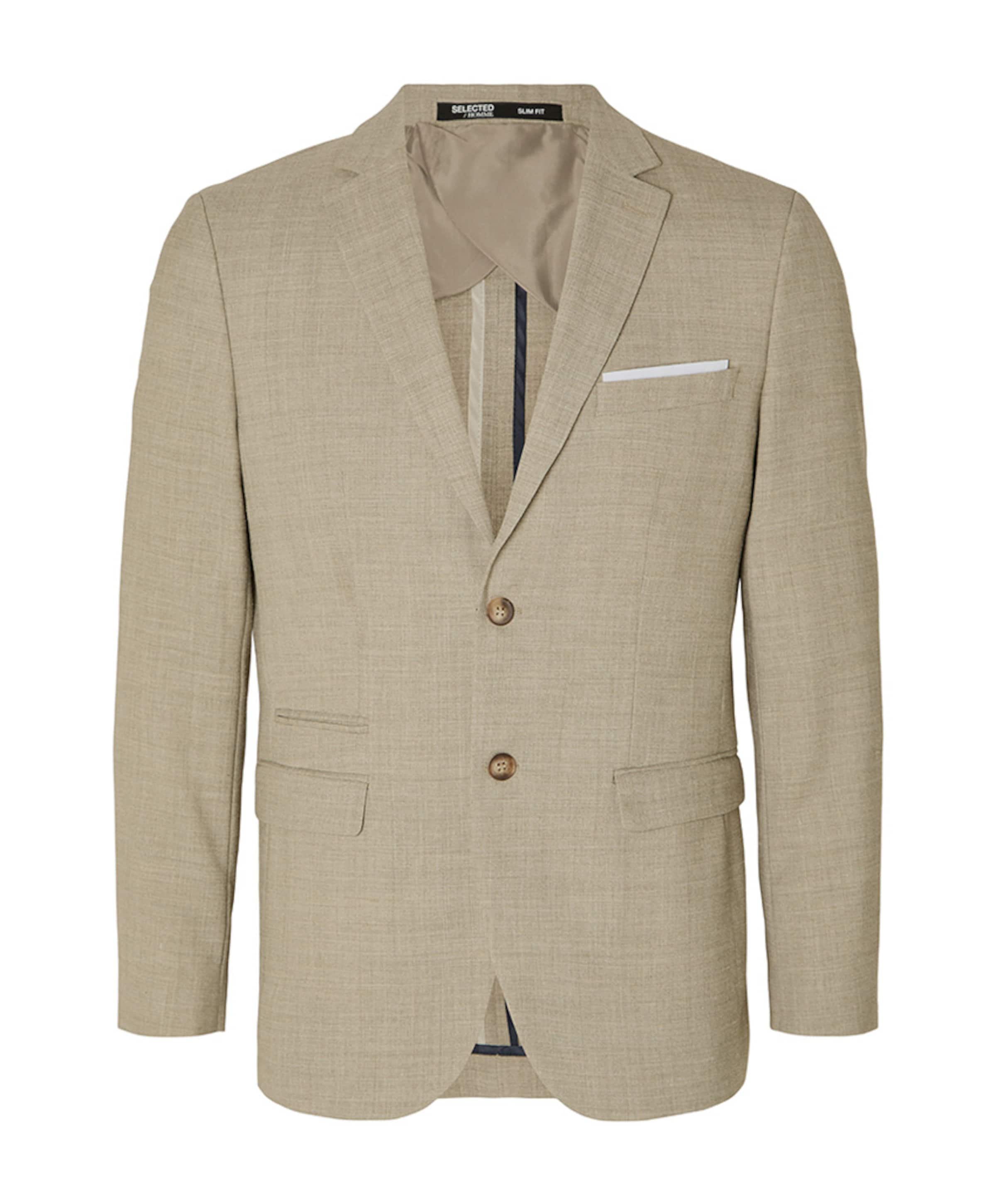 Selected Heren colbert beige