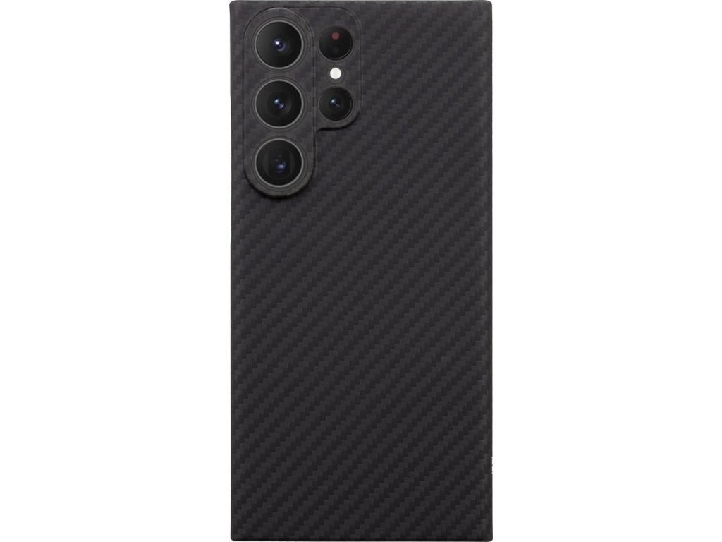 Samsung Galaxy S23 Ultra 5G Kevlar Hardcase Schutzhülle Ultrathin - Schwarz